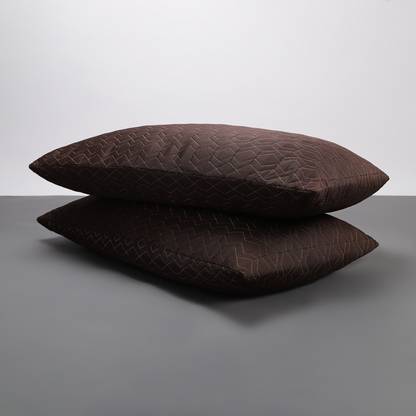 LA VERNE QUILTED Microfibre Solid Sleeping Pillow Pack of 2