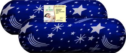 ACTOS Microfibre Bolster Pack of 2 Nature