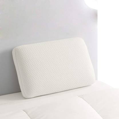 Fluffy Cloud Memory Foam Solid Orthopaedic Pillow Pack of 1