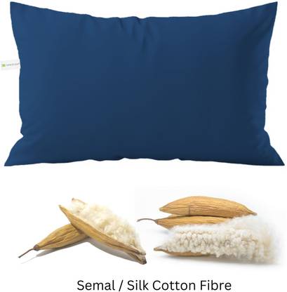 CloudRest Cotton Sleeping Pillow Pack of 1 Nature Semal Pillow