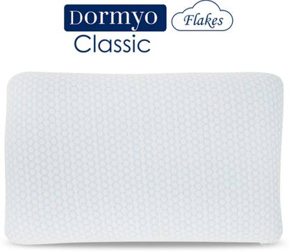 Dormyo Flakes Memory Foam Gel-Infused Orthopaedic Sleeping Pillow (23” X 15” X 4.5”) Memory Foam Abstract Sleeping Pillow Pack of 1