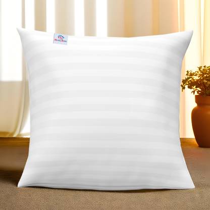 Heart Home Microfibre Stripes Cushion Pack of 1