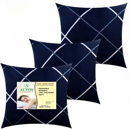 ACTOS Microfibre Cushion Pack of 3 Geometric