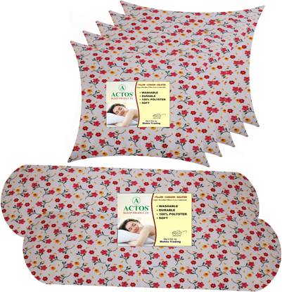 ACTOS Microfibre Bolster Pack of 7 Solid
