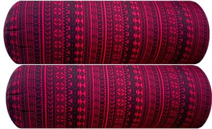 GKM Microfibre Bolster Pack of 2 Abstract