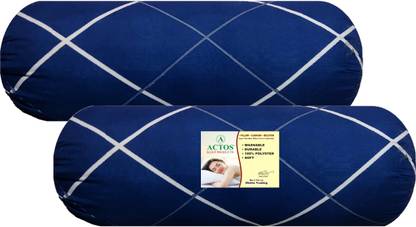 ACTOS Microfibre Bolster Pack of 2 Geometric