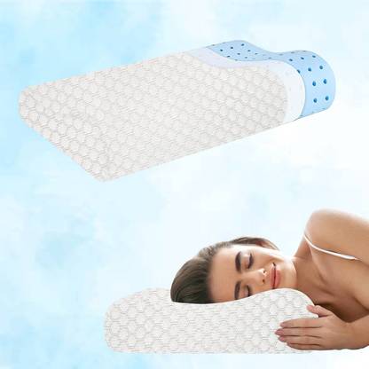 AYKA Memory Foam Orthopaedic Pillow Pack of 1 Solid