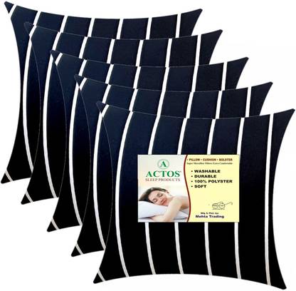 ACTOS Microfibre Cushion Pack of 5 Stripes