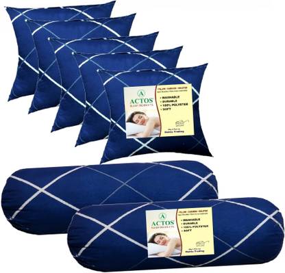 ACTOS Microfibre Bolster Pack of 7 Geometric