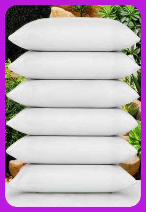 Urmila Creation Microfibre Sleeping Pillow Pack of 6 Solid LUXURY