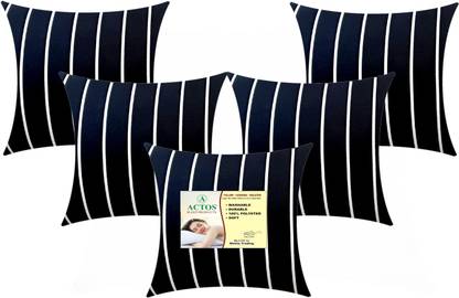 ACTOS Microfibre Cushion Pack of 5 Stripes