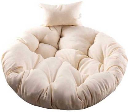 Dreamobject Round Cushion for Sitting Hanging Swing Cushion Round Chair Cushion Pillow Microfibre Solid Floor Cushion Pack of 1