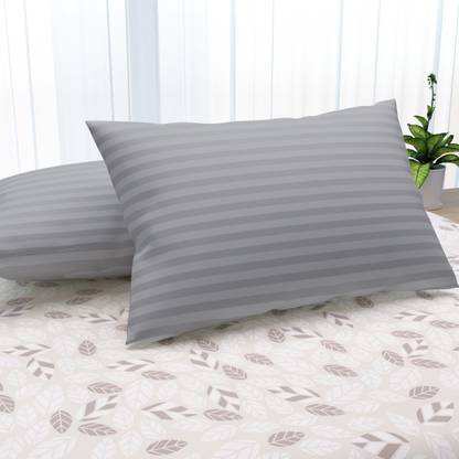 LA VERNE Microfibre Sleeping Pillow Pack of 2 Stripes