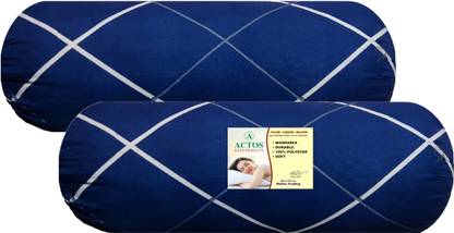 ACTOS Microfibre Bolster Pack of 2 Geometric