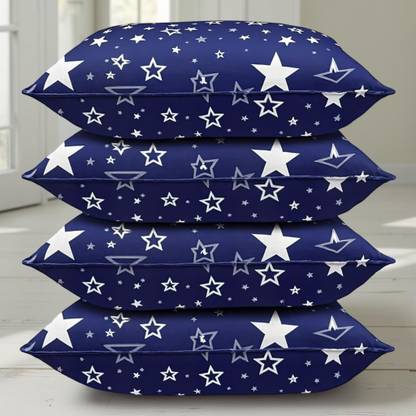 CIEZAR Microfibre Solid Sleeping Pillow Pack of 4