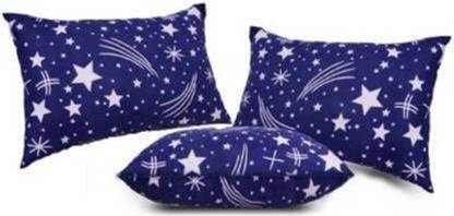 brightjex Microfibre Sleeping Pillow Pack of 3 Solid