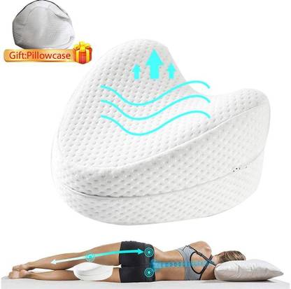 FLOSTRAIN Memory Foam Sleeping Pillow Pack of 1 Solid