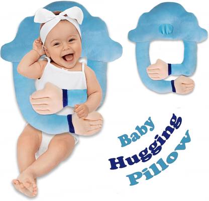 Pseudo Cotton Baby Pillow Pack of 1 Solid Pillow