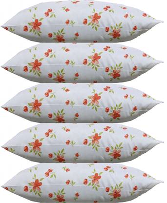 Swikon star Microfibre Sleeping Pillow Pack of 5 Floral