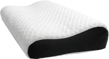 Pratyaksh Memory Foam Orthopaedic Pillow Pack of 1 Geometric Anti-Snoring Neck Pillow