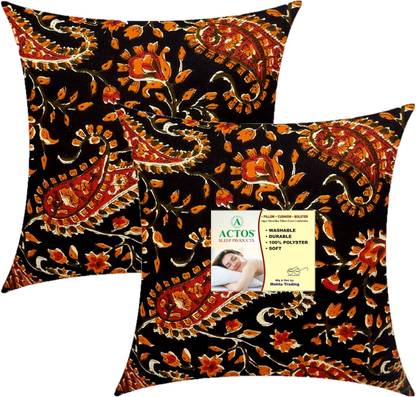 ACTOS Microfibre Cushion Pack of 2 Floral