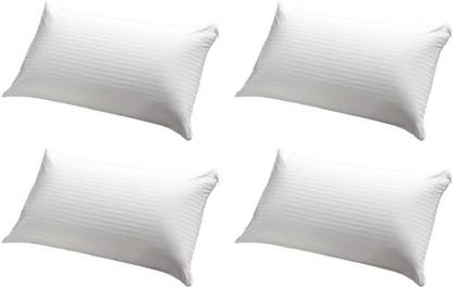 Napwing Microfibre Solid Sleeping Pillow Pack of 4