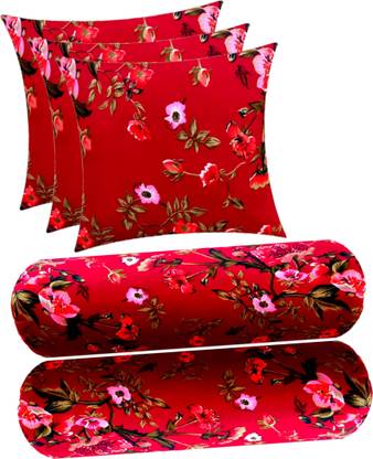 ACTOS Microfibre Cushion Pack of 5 Floral