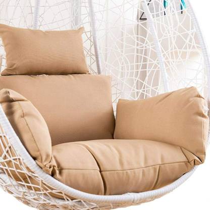 Falcon Crafts Cotton Cushion Pack of 1 Solid Classic Hanging Swing Cushion for Swing Chair