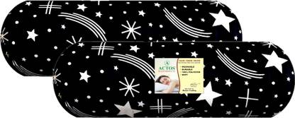 ACTOS Microfibre Bolster Pack of 2 Geometric