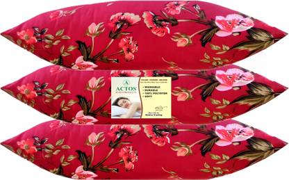 ACTOS Microfibre Sleeping Pillow Pack of 3 Abstract