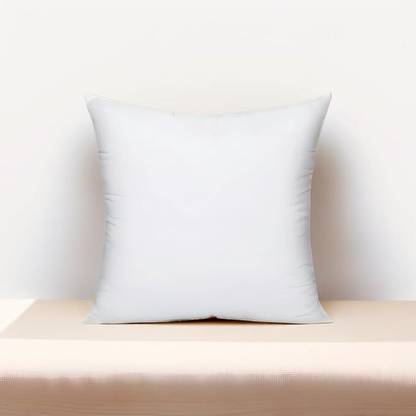 StylizShades Polyester Fibre, Microfibre, Cotton Sleeping Pillow Pack of 1 Solid, Abstract Microfiber Pillow Filler 16x16 Inch | Cushion Insert 40x40 cm