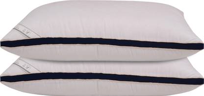 SPRINGTEK Microfibre Sleeping Pillow Pack of 2 Solid