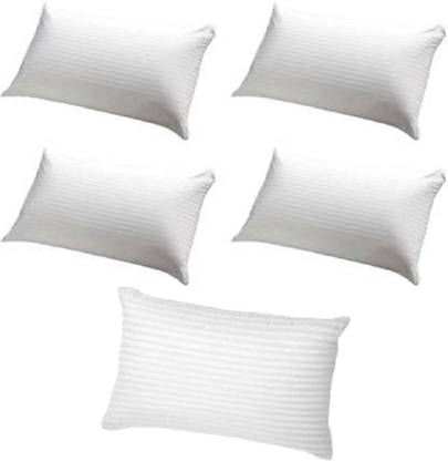 blissliving 9 Microfibre Solid Sleeping Pillow Pack of 5