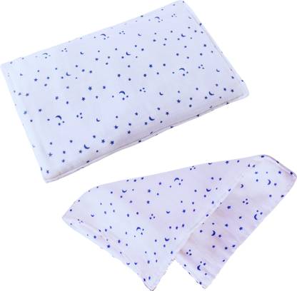 Yawnings Mustard Seeds Motifs Baby Pillow Pack of 3