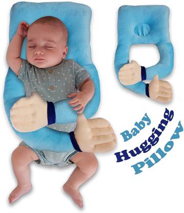 Synlark Pillow Cotton Solid Baby Pillow Pack of 1