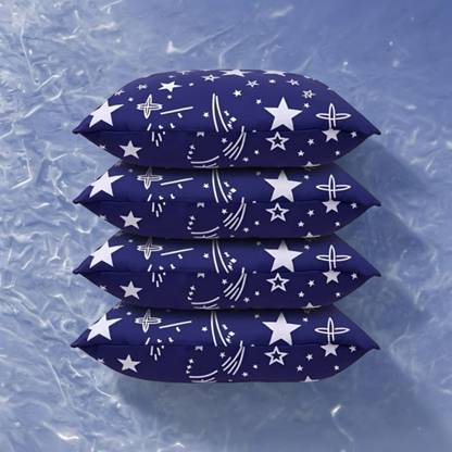 SOFT SNOOZE Microfibre Sleeping Pillow Pack of 4 Abstract Luxury