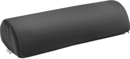 GELRIDE Gel Infused Memory Foam Top Half Moon Bolster Pillow - Multi Purpose Pillow Memory Foam Solid Bolster Pack of 1