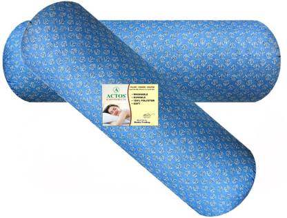 ACTOS Microfibre Bolster Pack of 2 Floral