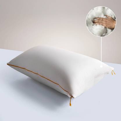 SleepyCat Cloud Microfibre Solid Sleeping Pillow Pack of 1
