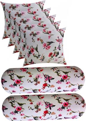 ACTOS Microfibre Cushion Pack of 7 Floral