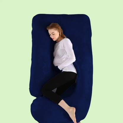 sweetrani Microfibre, Polyester Fibre Solid Pregnancy Pillow Pack of 1