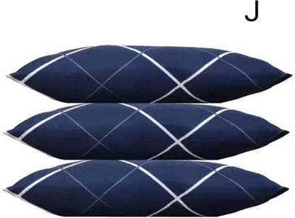 STOMIA STOMIA LUXURY SOFT PILLOW Polyester Fibre Solid Sleeping Pillow Pack of 3