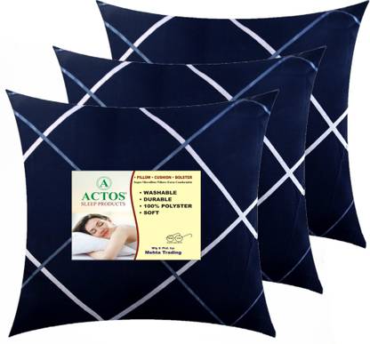 ACTOS Microfibre Cushion Pack of 3 Geometric