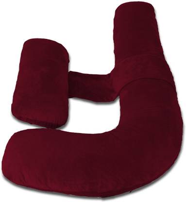 Daddy Cool Upgrad Multifunctional H Shaped Microfibre Solid Pregnancy Pillow Pack of 1
