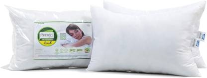 RECORN Pillow Set || Comfort And Support Pillow Microfibre, Polyester Fibre, Cotton Solid Sleeping Pillow Pack of 2