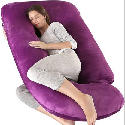Mojo J SHAPE Microfibre Solid Pregnancy Pillow Pack of 1