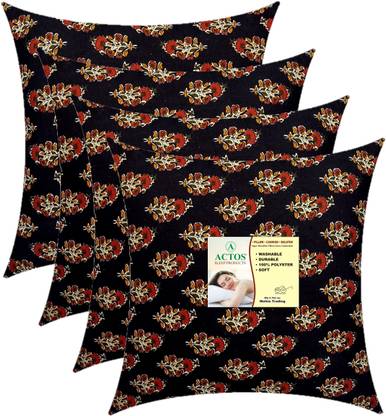 ACTOS Microfibre Cushion Pack of 4 Floral