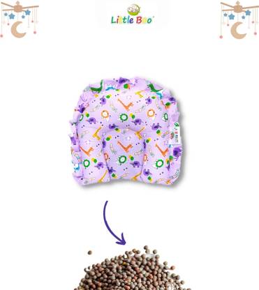 Little Boo Fashion Mustard Seeds Animals Baby Pillow Pack of 1