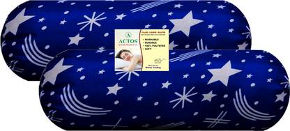 ACTOS Microfibre Bolster Pack of 2 Nature