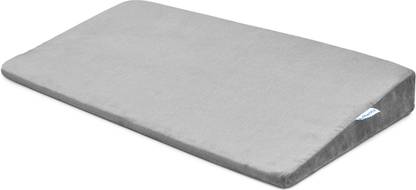 Cherilo Full Size Elevated Wedge Pillow for Baby Crib & Mattress, Memory Foam Solid Baby Pillow Pack of 1